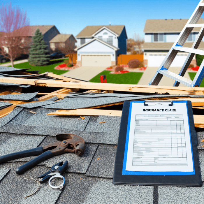 Roof insurance settlement services